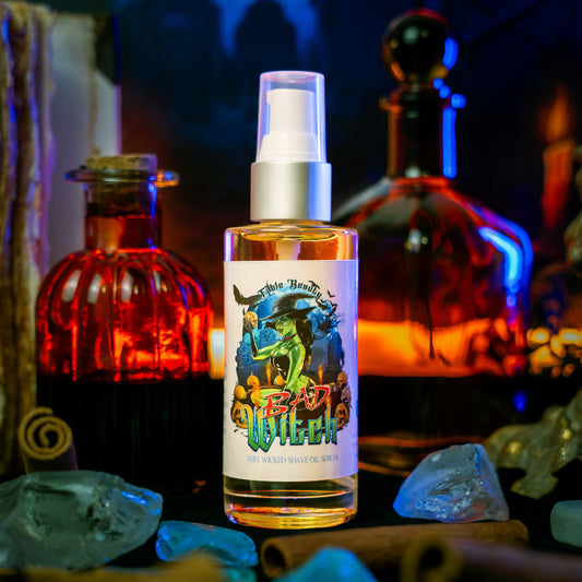 Bad Witch - Shave Oil Serum - Apple Cider Donuts, Pumpkin Butter, Fiery Spices