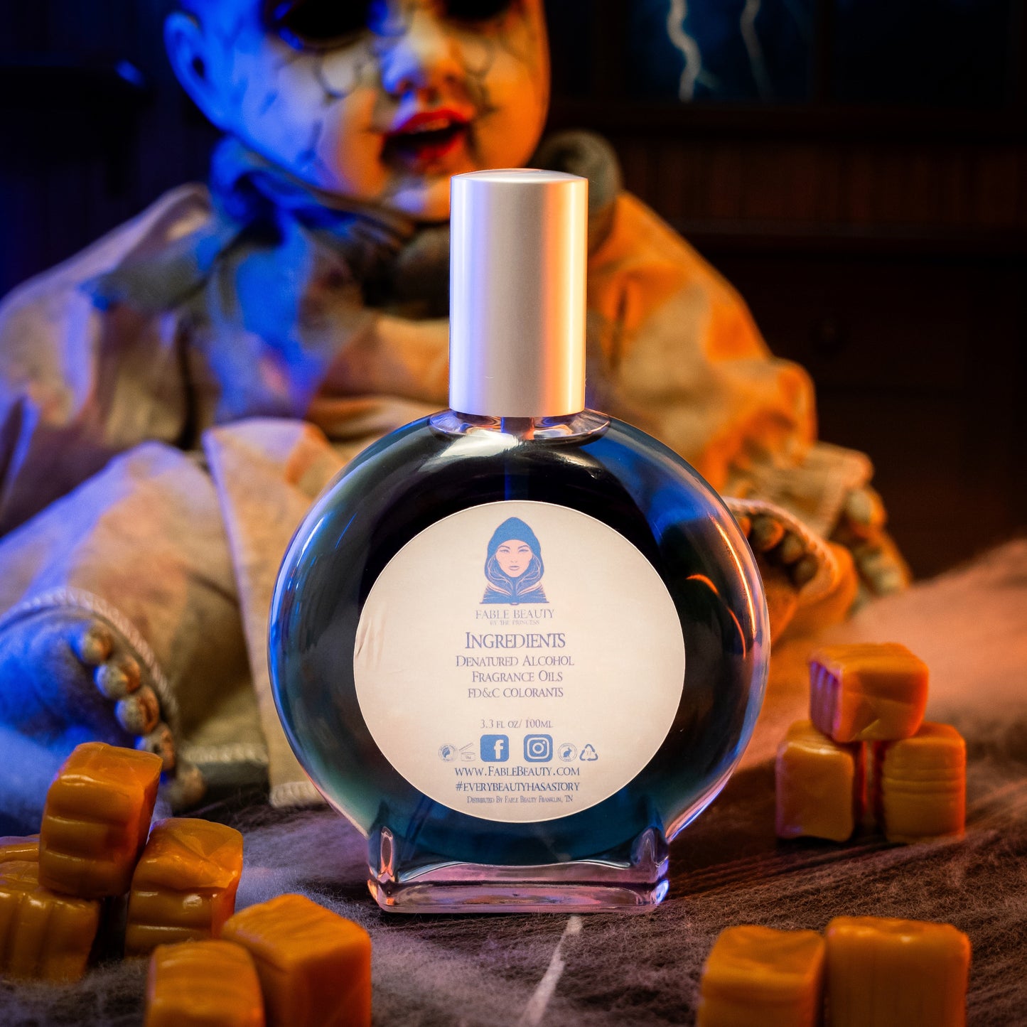 Doll Face - Perfume - Butterscotch Candies, Decadent Caramel, Flaky Sea-Salt
