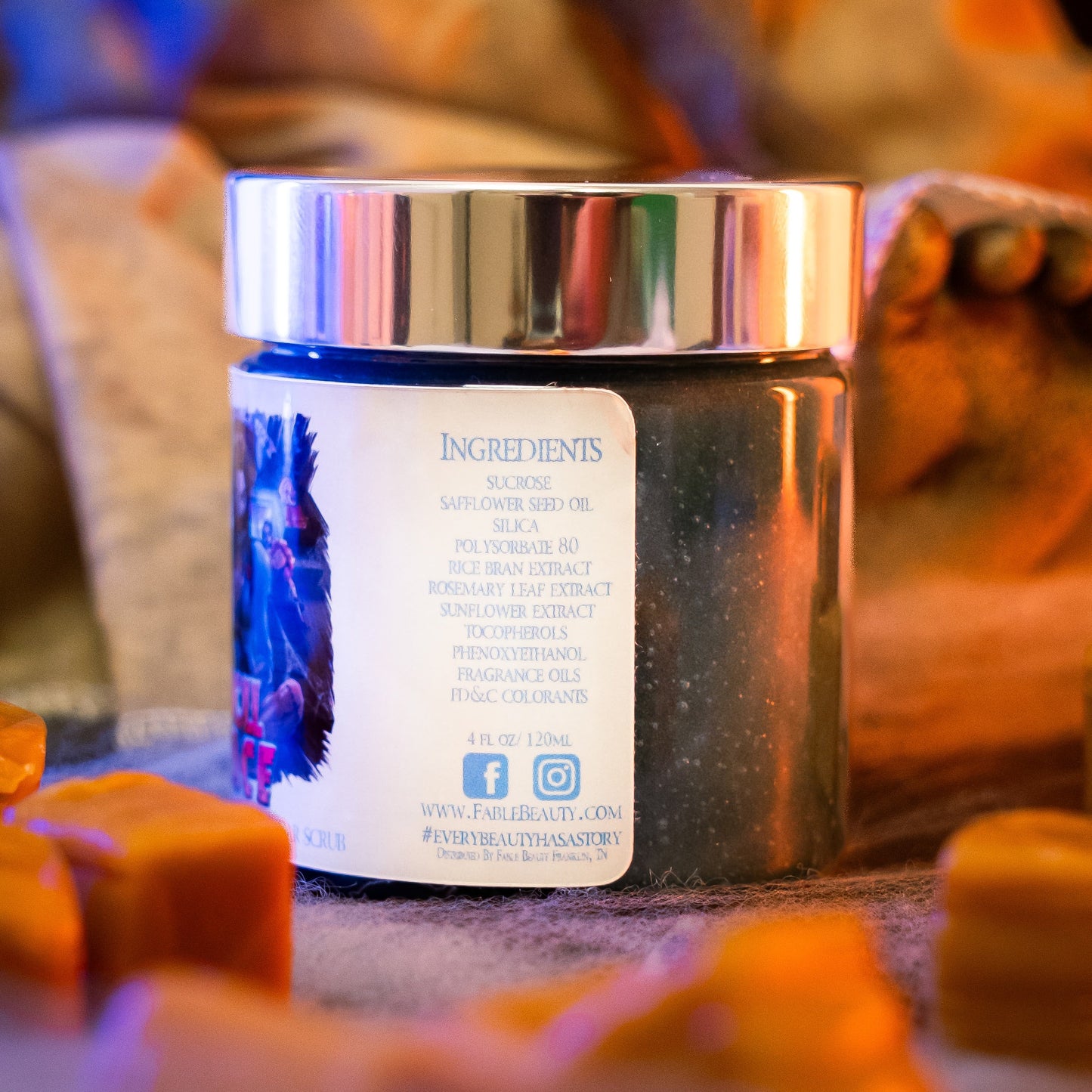 Doll Face - Magical Sugar Scrub - Butterscotch Candies, Decadent Caramel, Flaky Sea-Salt