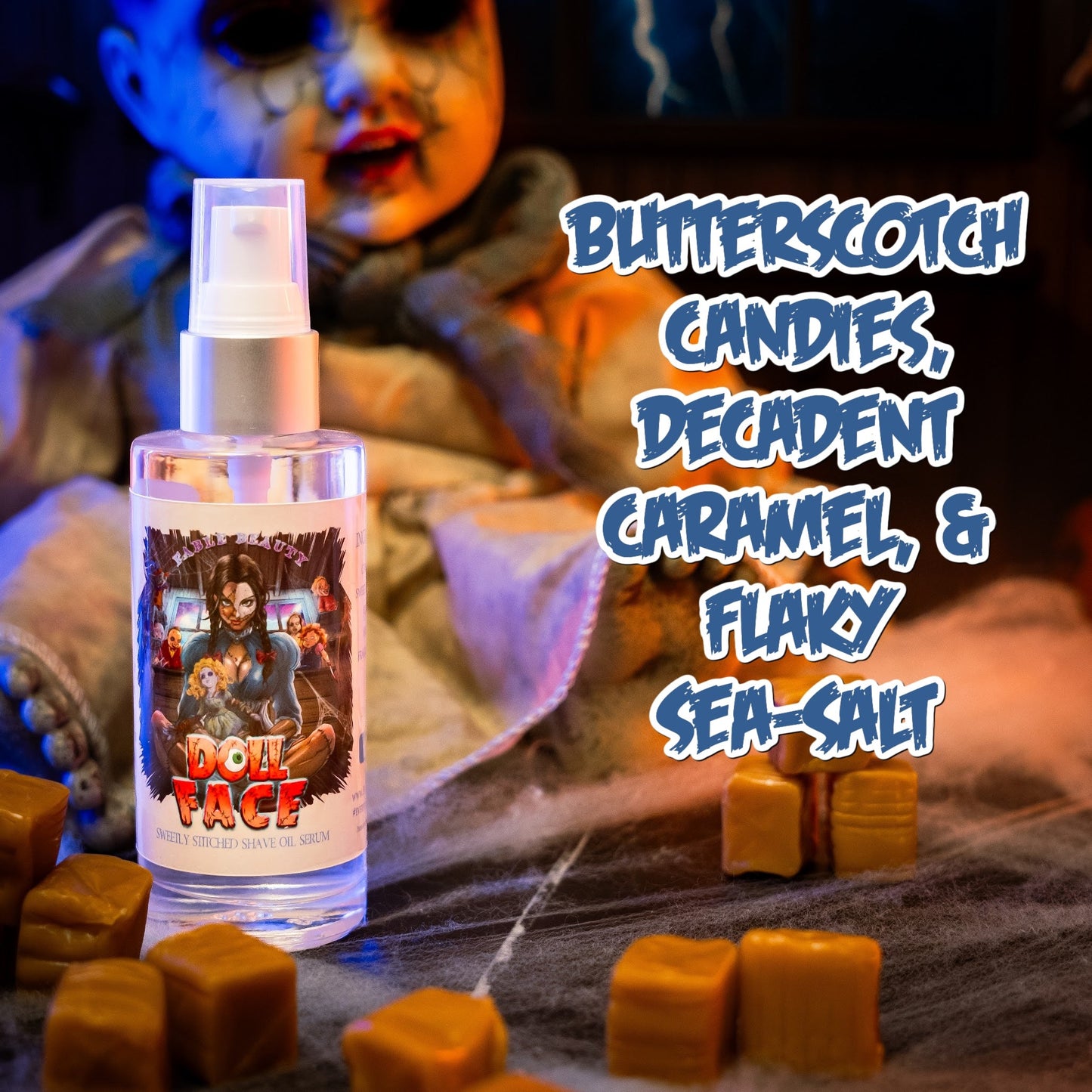Doll Face - Beauty Box - Butterscotch Candies, Decadent Caramel, Flaky Sea-Salt