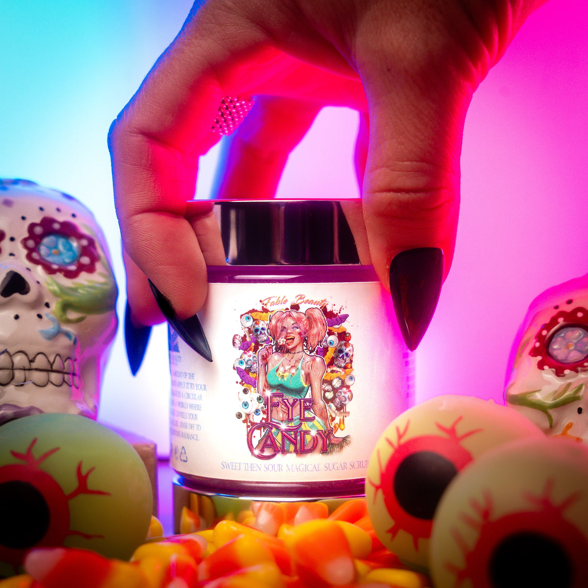 Eye Candy - Magical Sugar Scrub - Sour Gummies, Caramel Apples, Lemon Drops