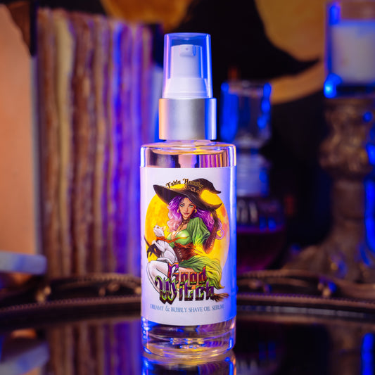 Good Witch - Shave Oil Serum - Pink Bubblegum, Spun Sugar, Vanilla Orchid