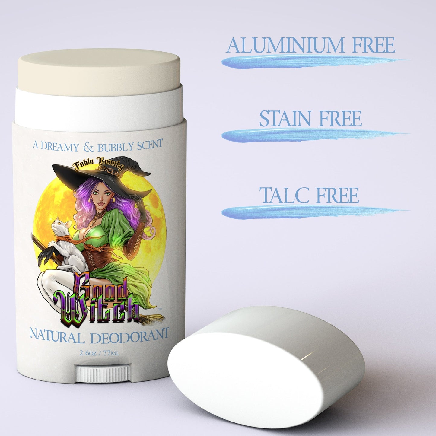 Good Witch - Natural Deodorant - Pink Bubblegum, Spun Sugar, Vanilla Orchid