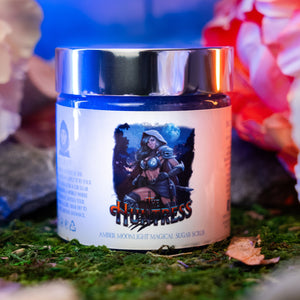 The Huntress - Magical Sugar Scrub - Pink Prosecco & Moonlit Peony