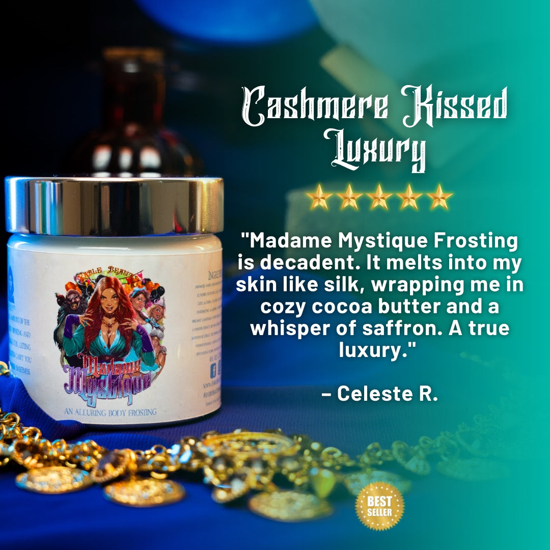 Madame Mystique - Body Frosting - Silky Cocoa Butter, Luxe Cashmere, Enchanting Saffron