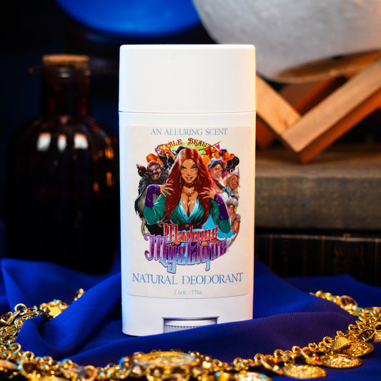 Madame Mystique - Natural Deodorant - Silky Cocoa Butter, Luxe Cashmere, Enchanting Saffron