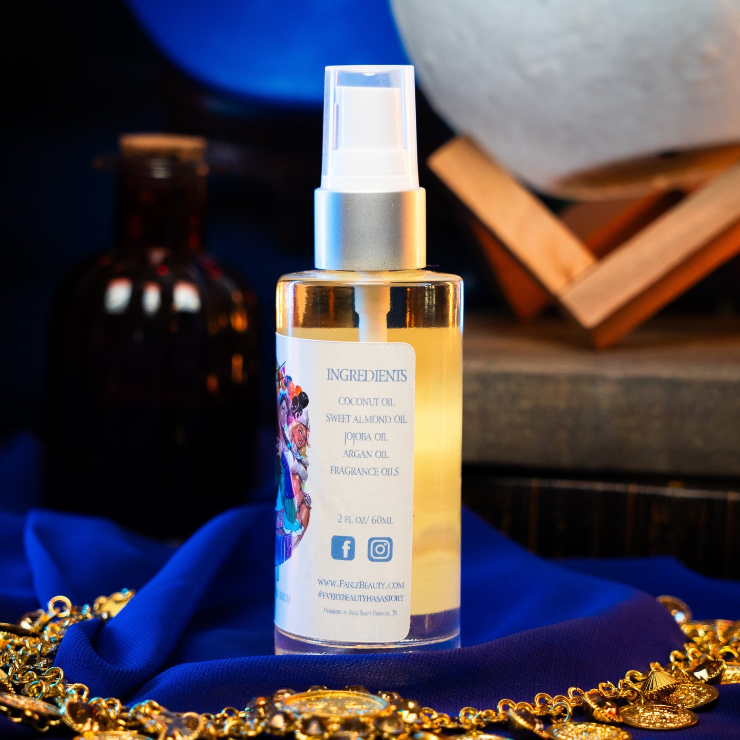 Madame Mystique - Shave Oil Serum - Silky Cocoa Butter, Luxe Cashmere, Enchanting Saffron