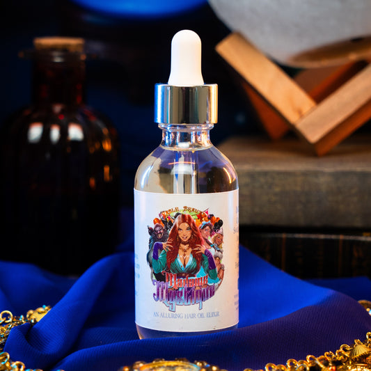 Madame Mystique - Hair Oil Elixir - Silky Cocoa Butter, Luxe Cashmere, Enchanting Saffron