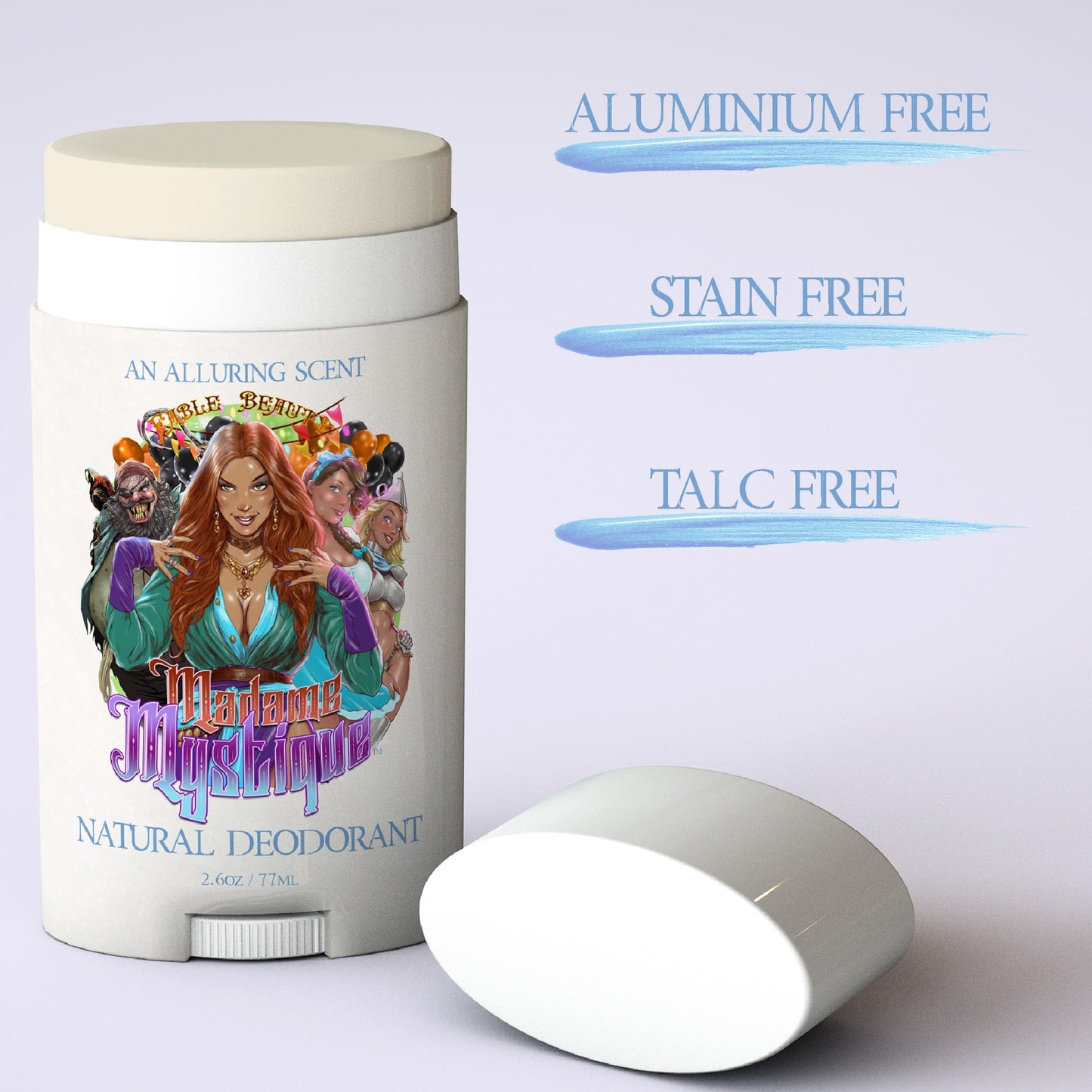 Madame Mystique - Natural Deodorant - Silky Cocoa Butter, Luxe Cashmere, Enchanting Saffron
