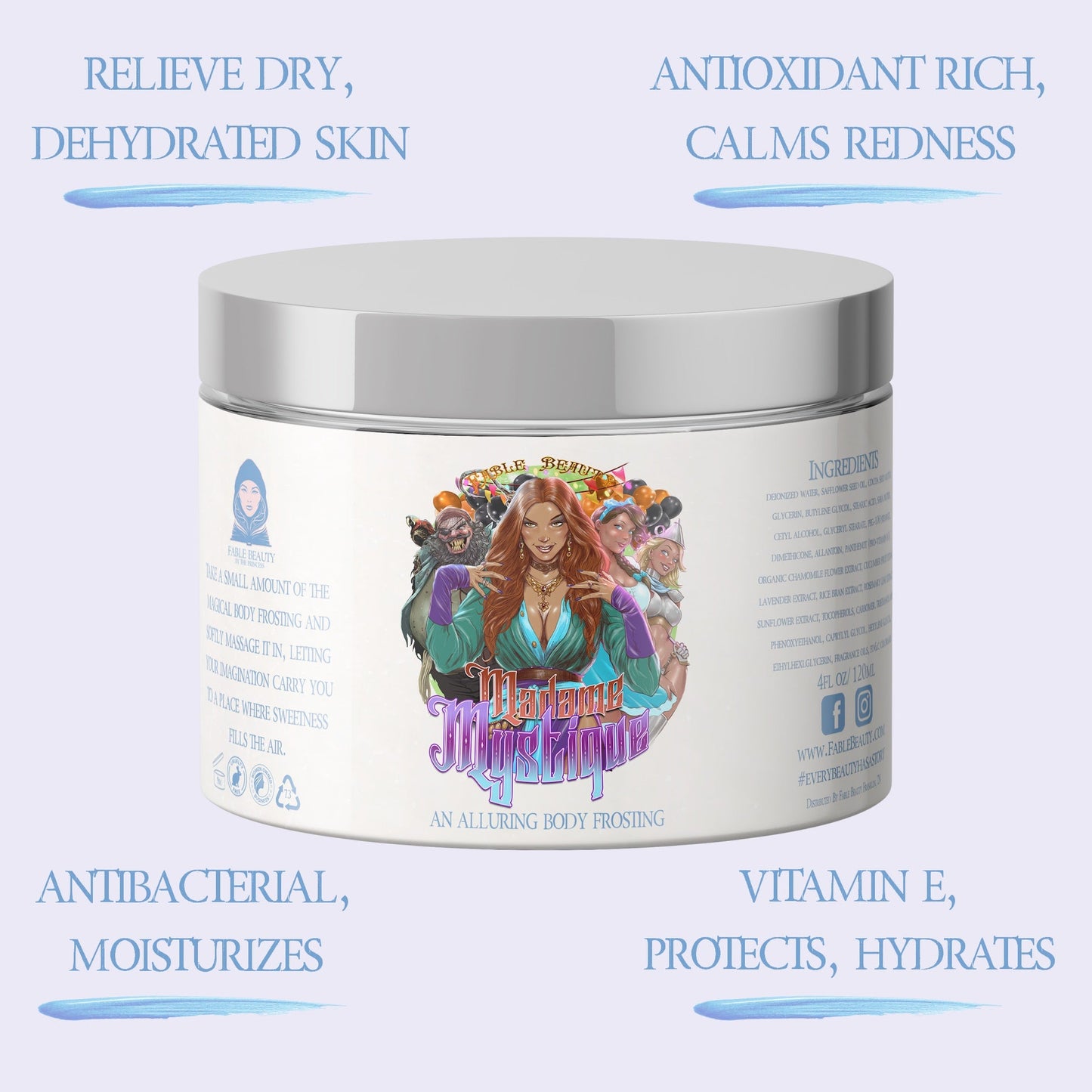 Madame Mystique - Body Frosting - Silky Cocoa Butter, Luxe Cashmere, Enchanting Saffron