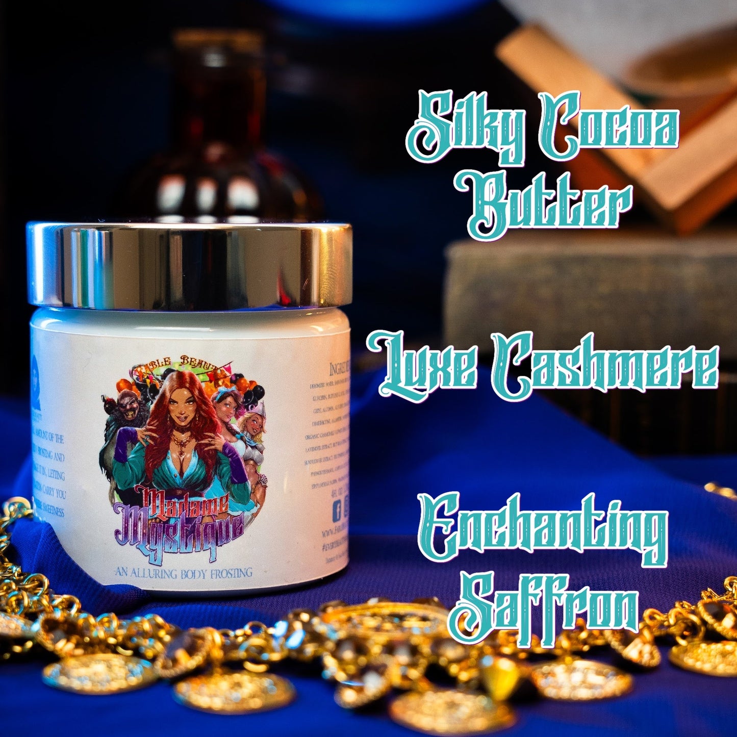 Madame Mystique - Body Frosting - Silky Cocoa Butter, Luxe Cashmere, Enchanting Saffron
