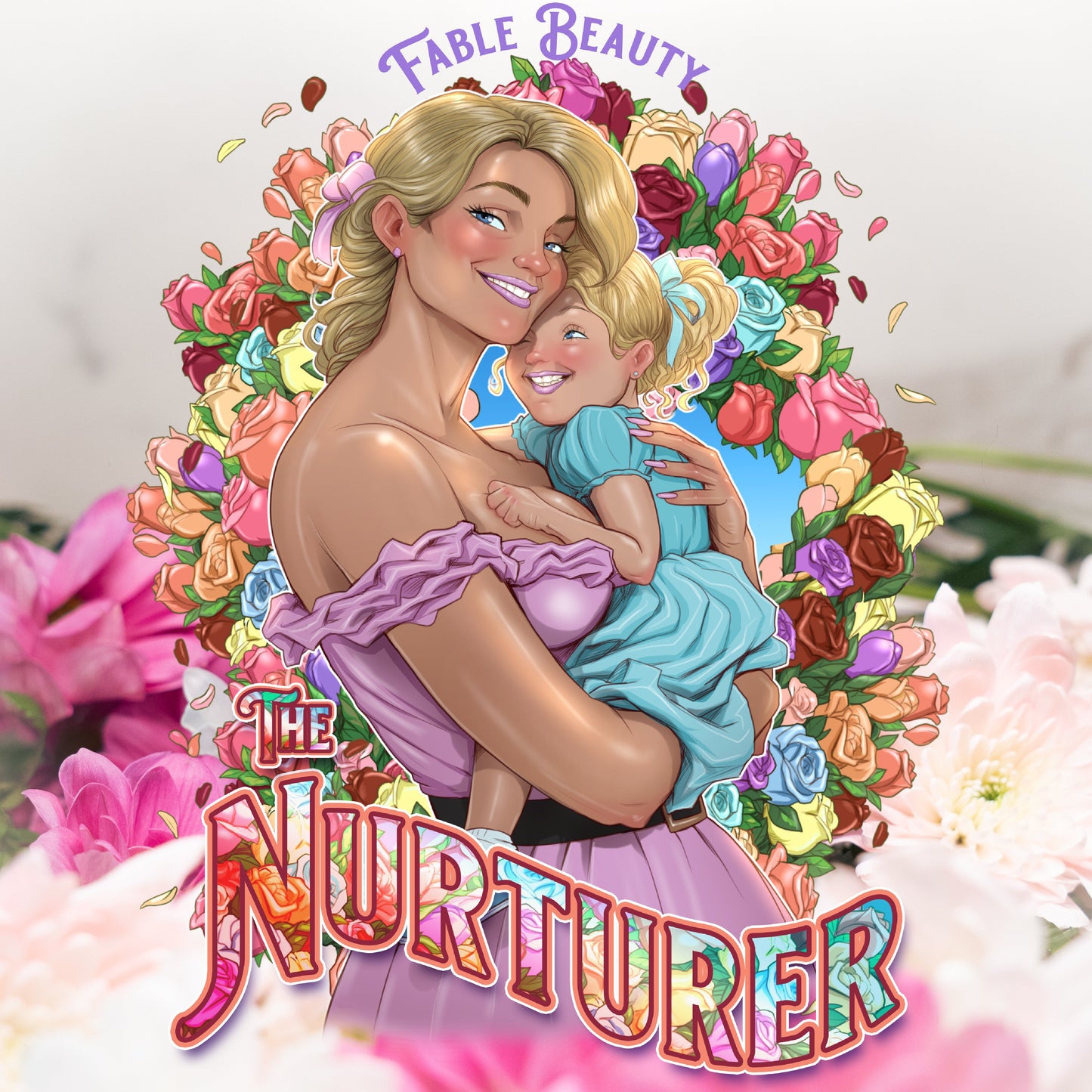 The Nurturer - Razor and Radiance Duo - Tender Carnations, Veiled Sweet Musk, Elegant Lilacs