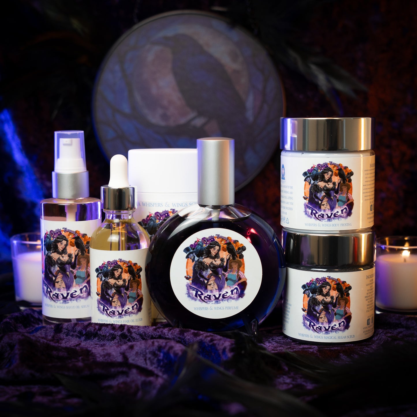 Raven - Beauty Bundle - Fresh Gingerbread, Bourbon Soaked Vanilla, Sugary Icing