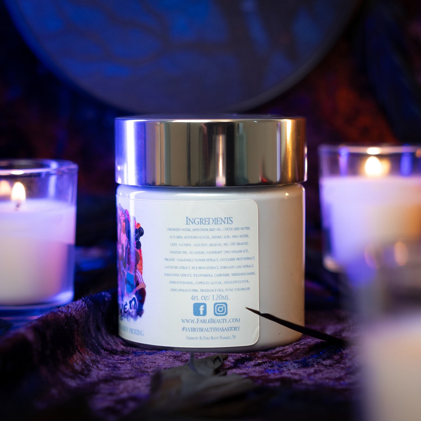 Raven - Body Frosting - Fresh Gingerbread, Bourbon Soaked Vanilla, Sugary Icing