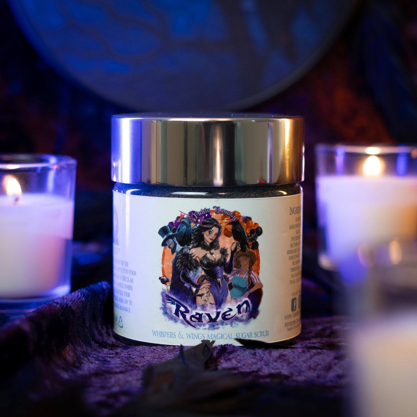 Raven - Magical Sugar Scrub - Fresh Gingerbread, Bourbon Soaked Vanilla, Sugary Icing