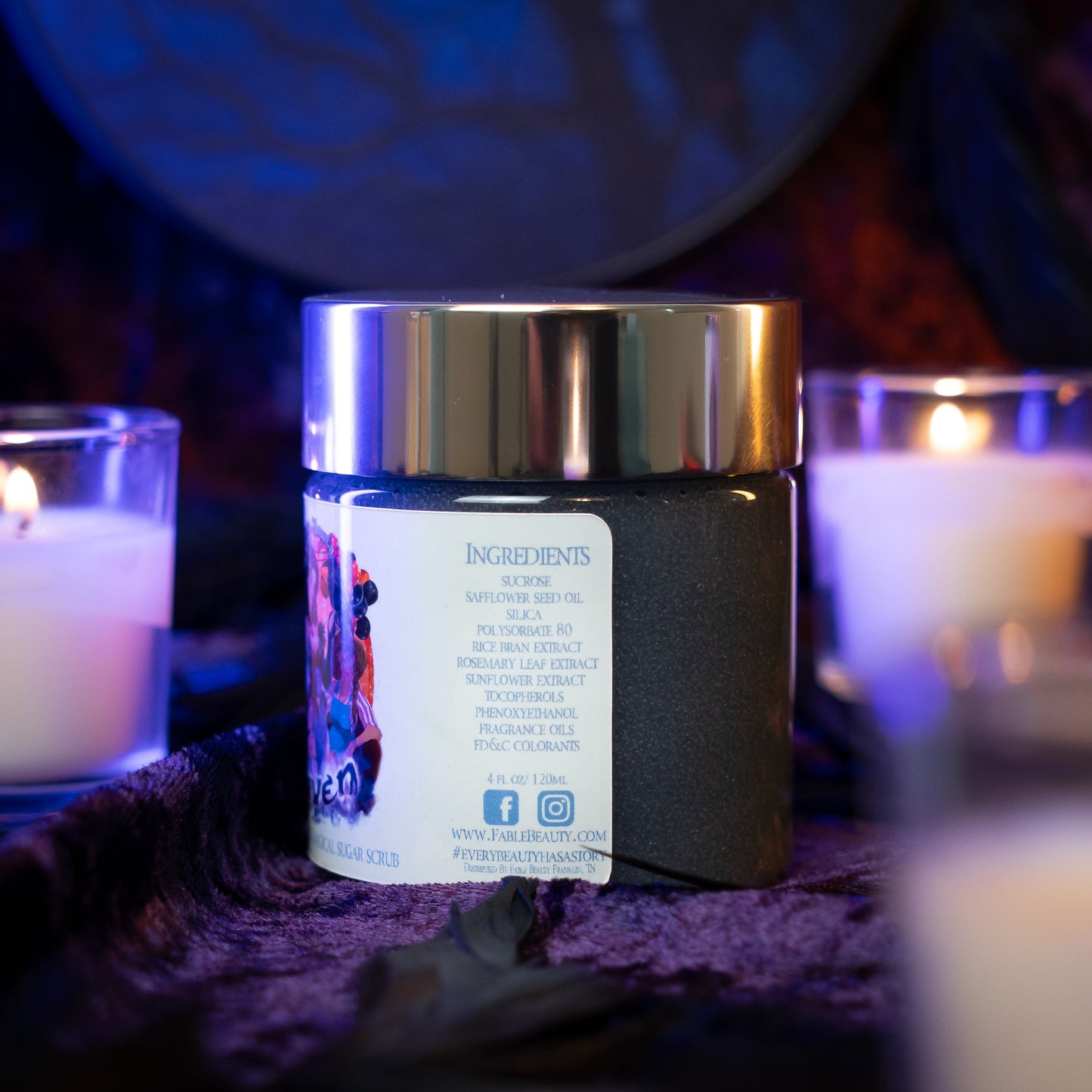 Raven - Magical Sugar Scrub - Fresh Gingerbread, Bourbon Soaked Vanilla, Sugary Icing