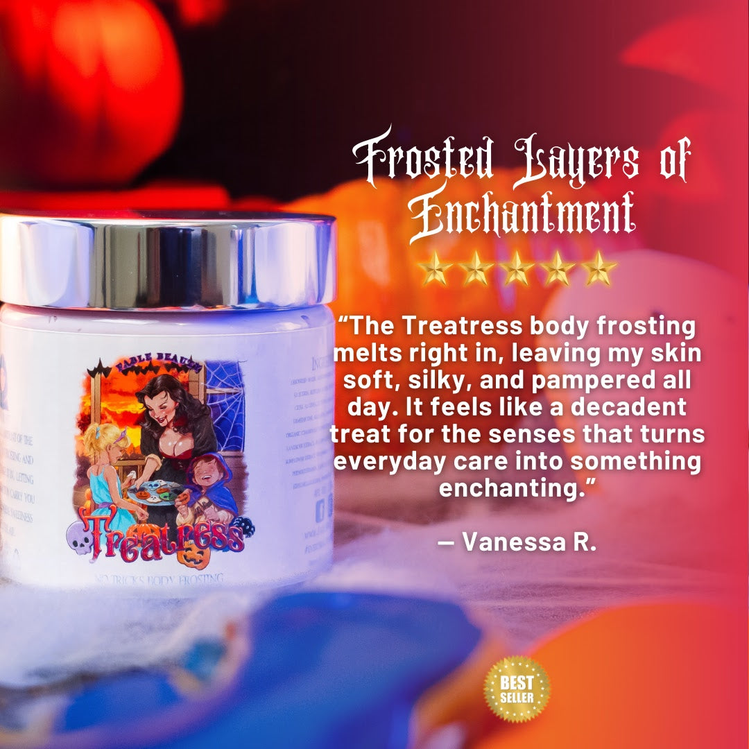 Treatress - Body Frosting - Cinnamon Sugar Cookies, Vanilla Extract, Warm Nutmeg
