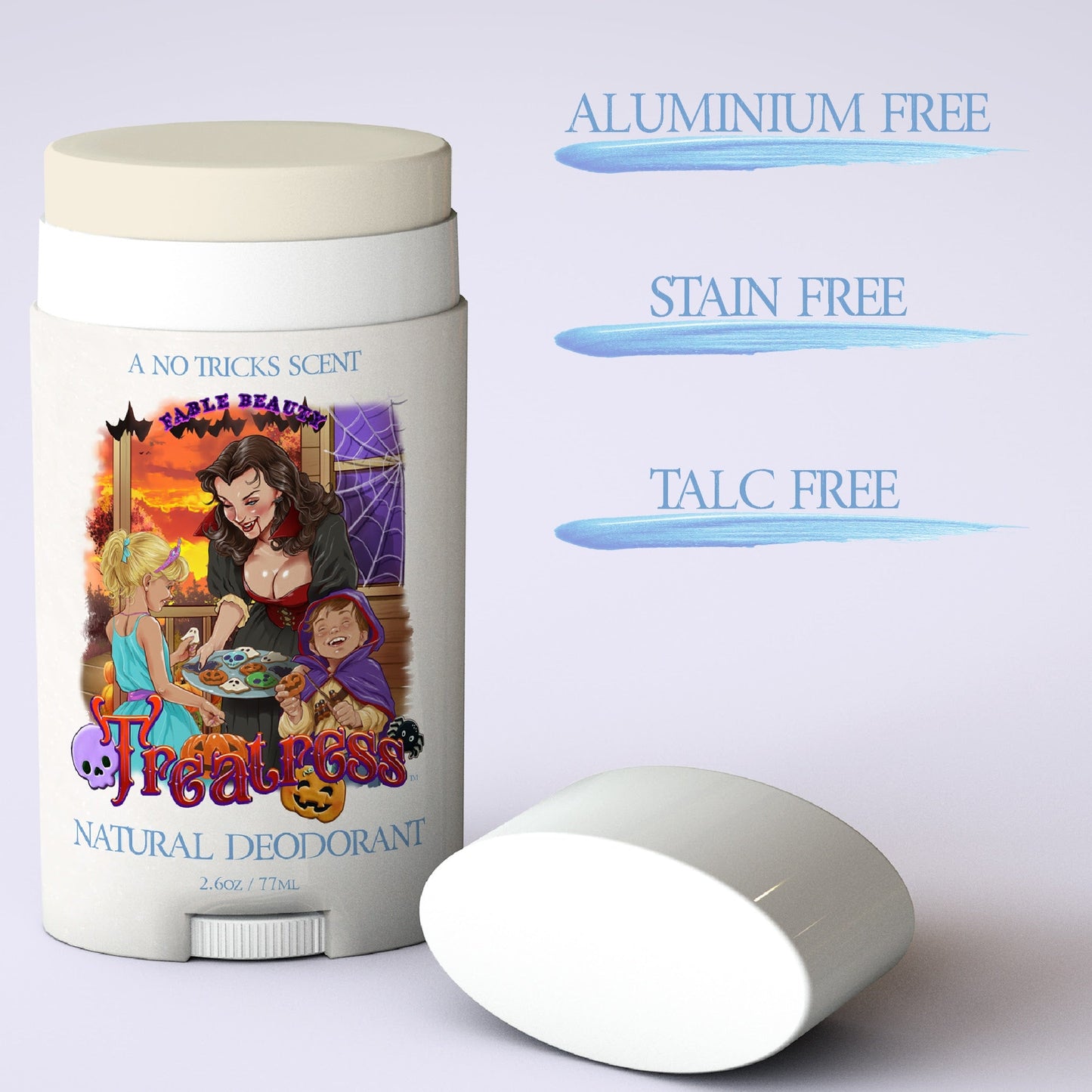 Treatress - Natural Deodorant - Cinnamon Sugar Cookies, Vanilla Extract, Warm Nutmeg