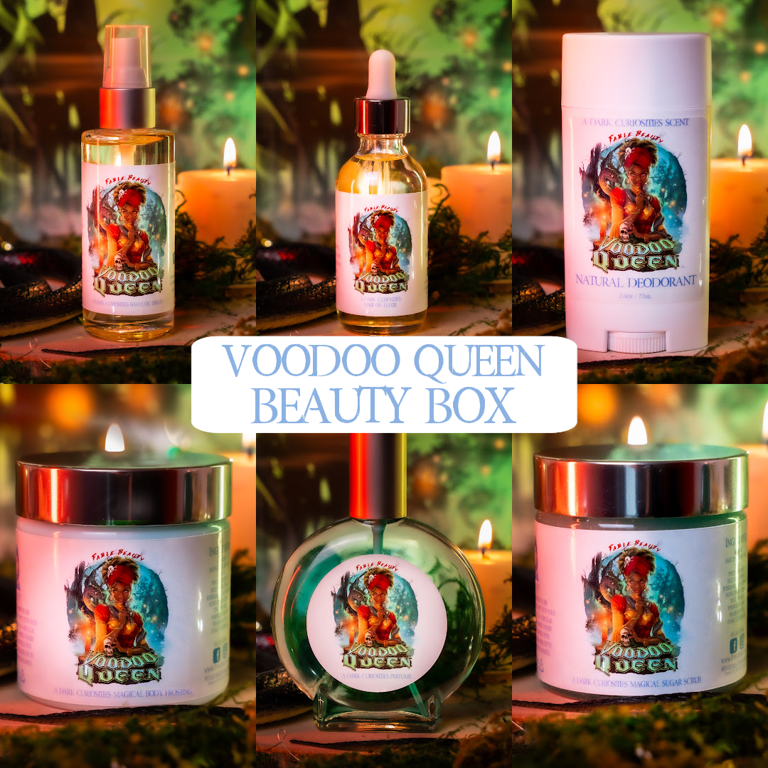 Voodoo Queen - Beauty Box - Mystical Citrus, Bayou Woods, Sensual Amber