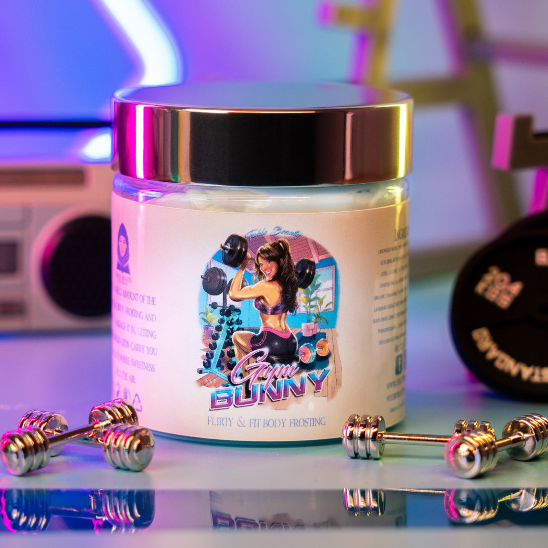 The Gym Bunny Flirty & Fit body frosting