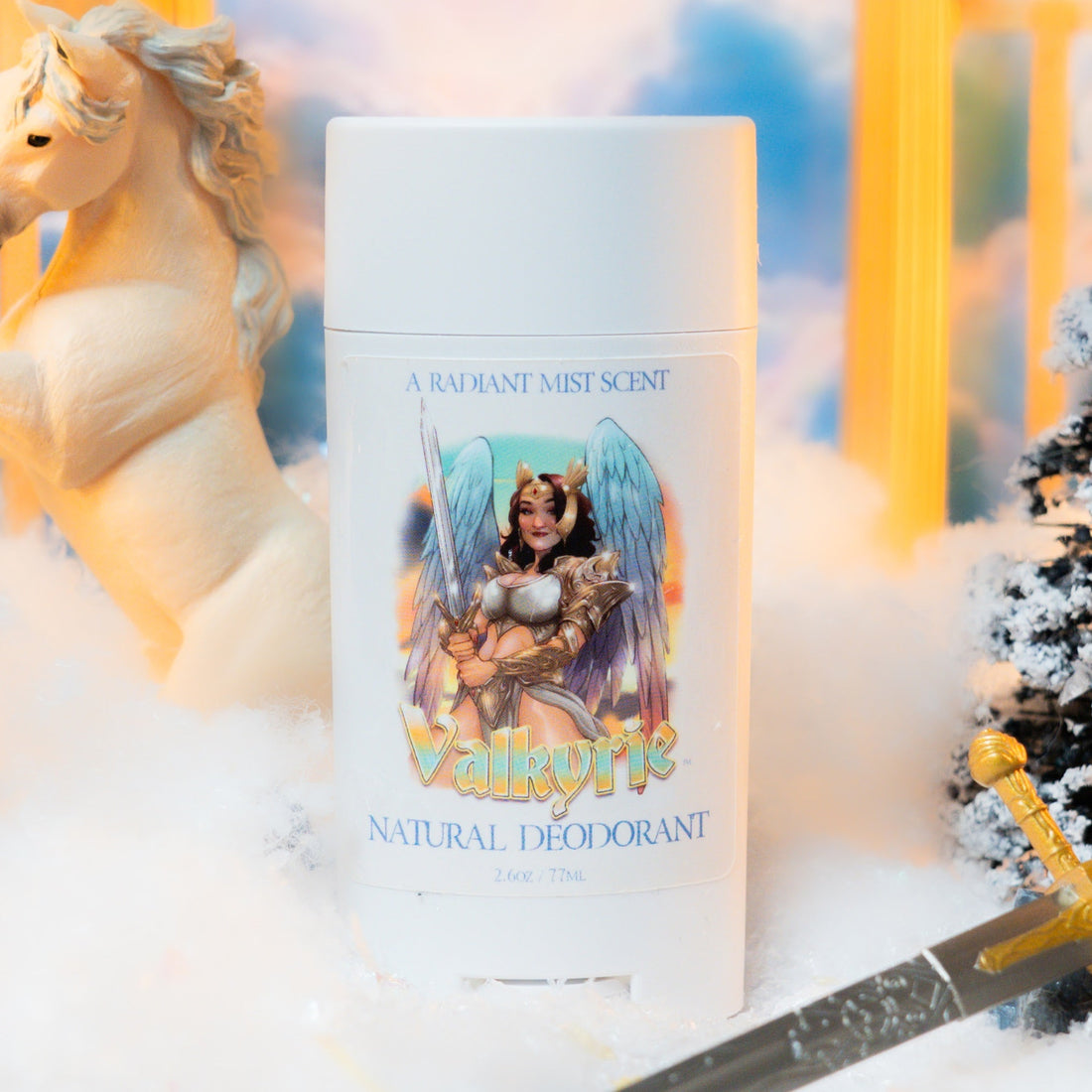 The Valkyrie Natural Deodorant in Radiant Mist scent