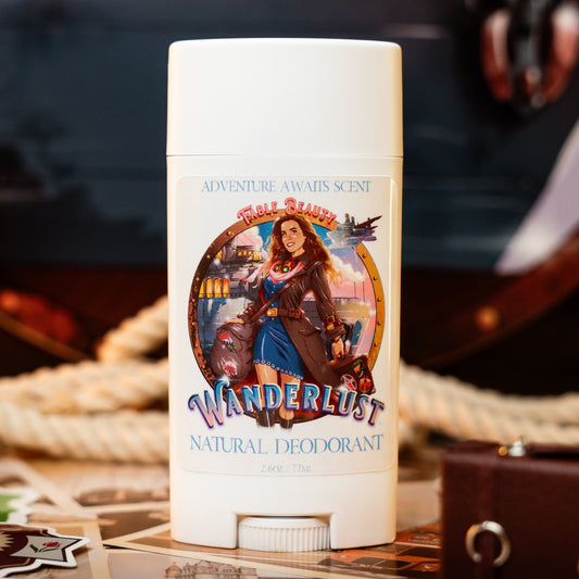 Wanderlust natural deodorant, a $13 Secret Santa gift for women under $25