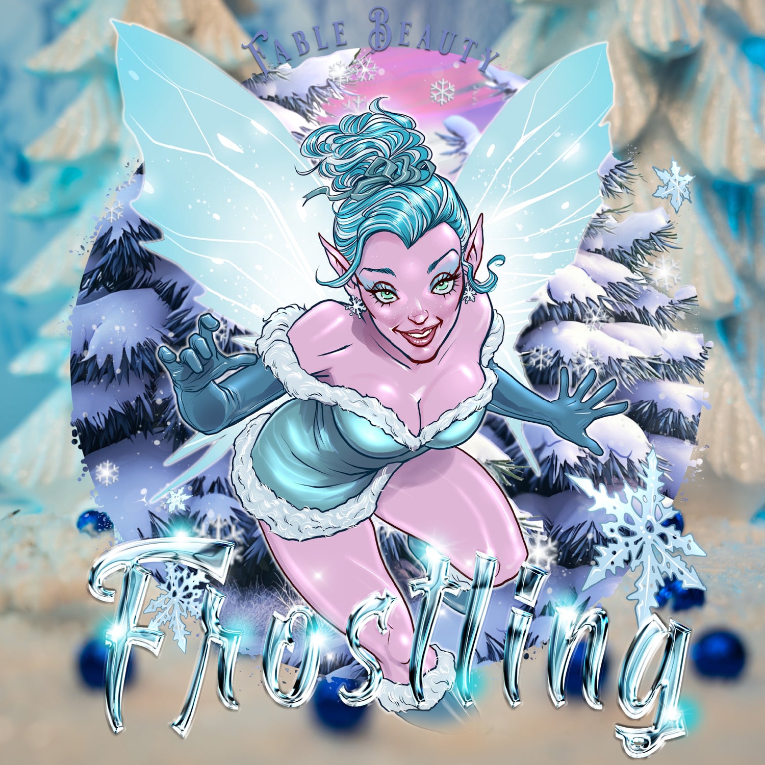 Frostling - Shimmering Snowfall, Icy Vanilla, Sweet Candy Cane