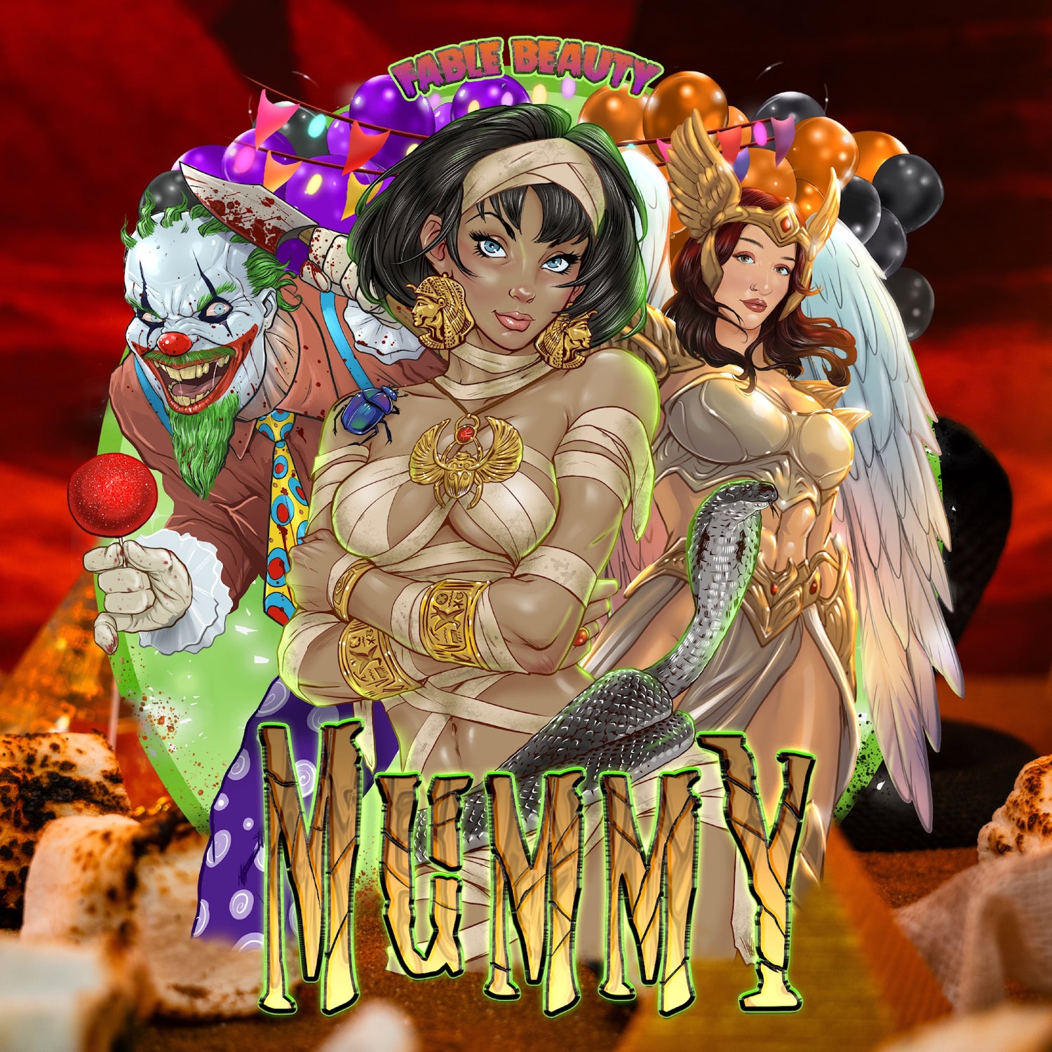 The Mummy - Rich Sandalwood, Marshmallow Crème, Dark Amber