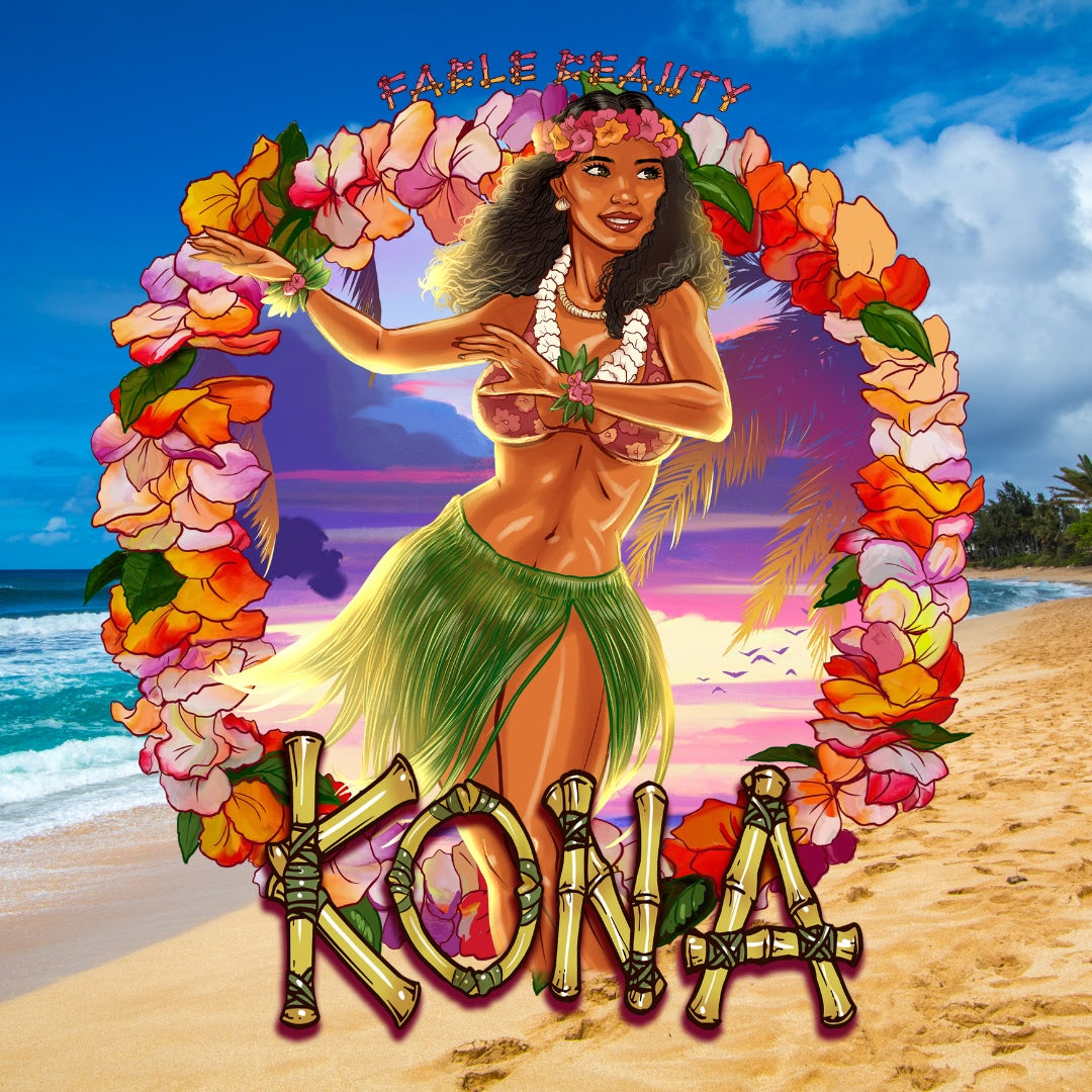 Kona - Razor and Radiance Duo - Sun-Kissed Coffee Beans, Bamboo Coconut Breeze, Silky Almond Cream