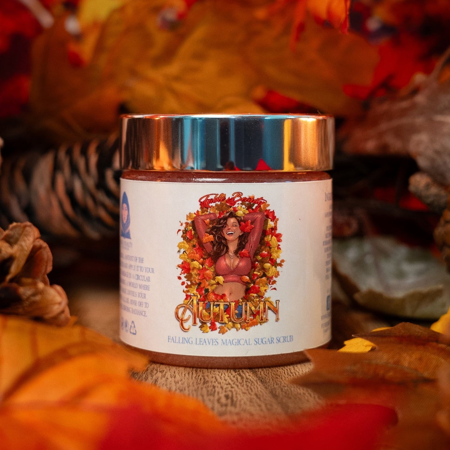Autumn - Magical Sugar Scrub - Cinnamon Apples, Fallen Leaves, Orange Peel