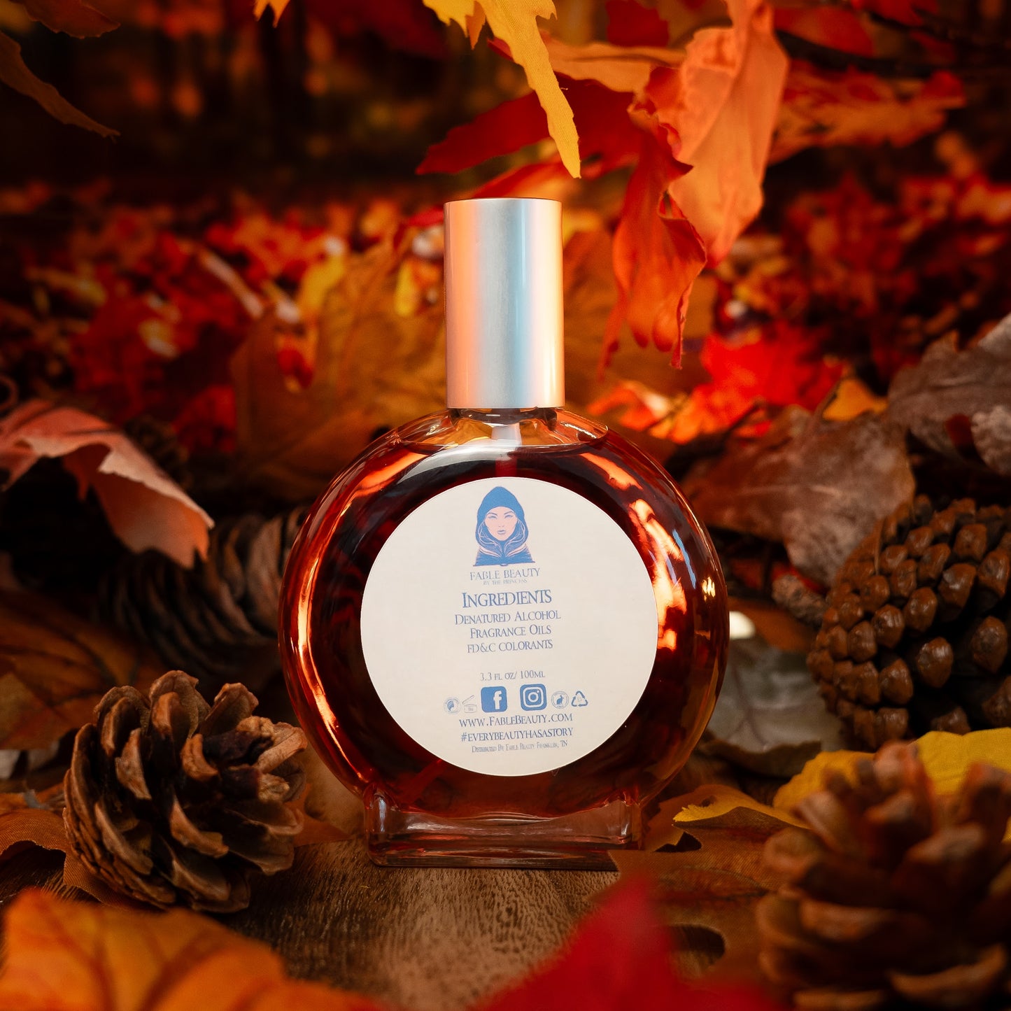 Autumn - Perfume - Cinnamon Apples, Fallen Leaves, Orange Peel