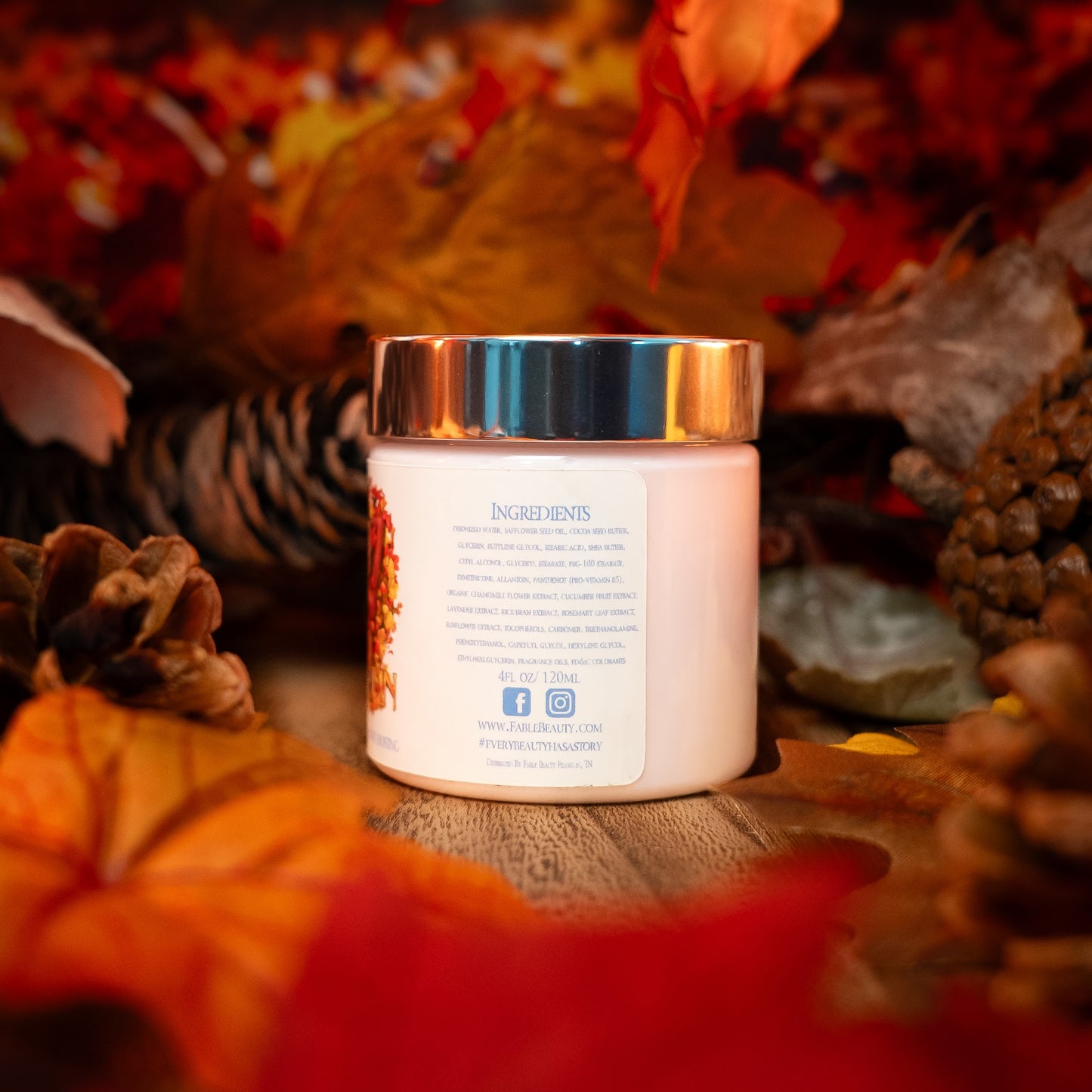 Autumn - Body Frosting - Cinnamon Apples, Fallen Leaves, Orange Peel