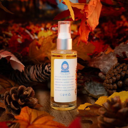 Autumn - Shave Oil Serum - Cinnamon Apples, Fallen Leaves, Orange Peel