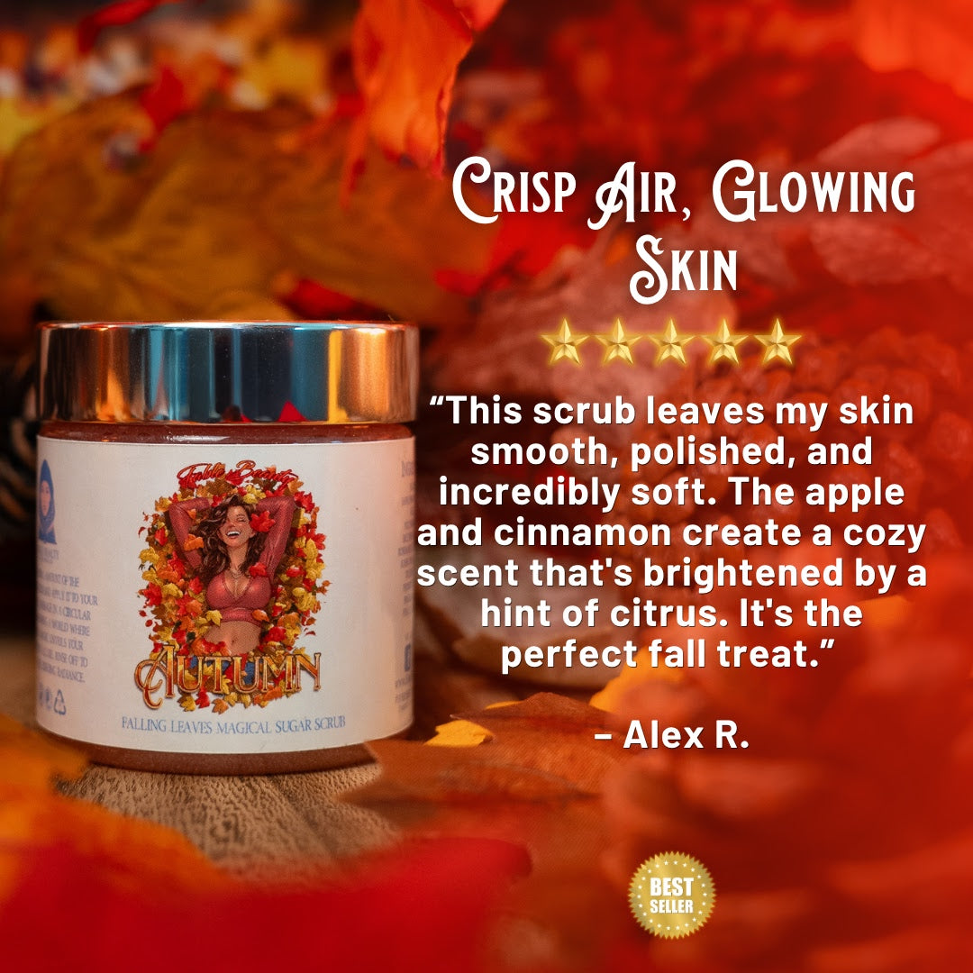 Autumn - Polish & Pamper Duo - Cinnamon Apples, Fallen Leaves, Orange Peel