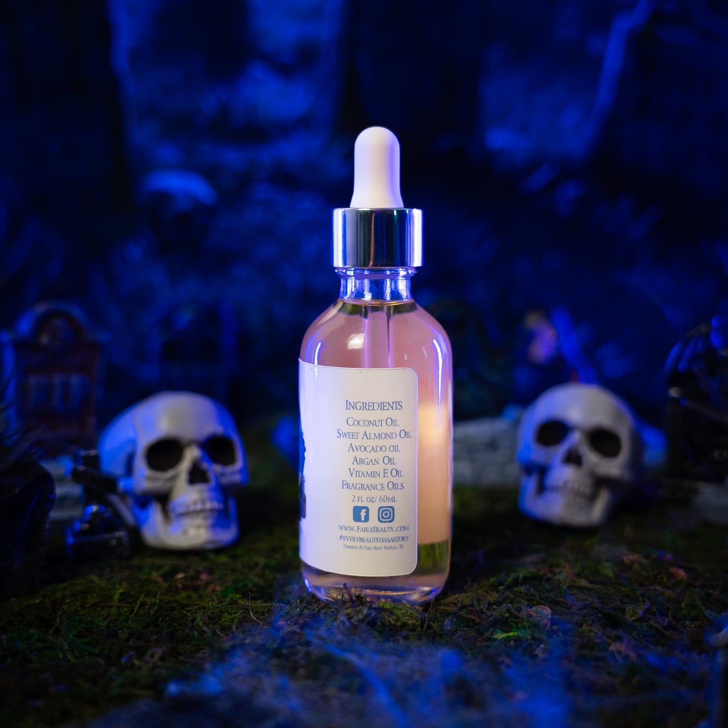 Beatrice - Hair Oil Elixir - Green Apple Cider, Roasted Pumpkin, Smashed Berries