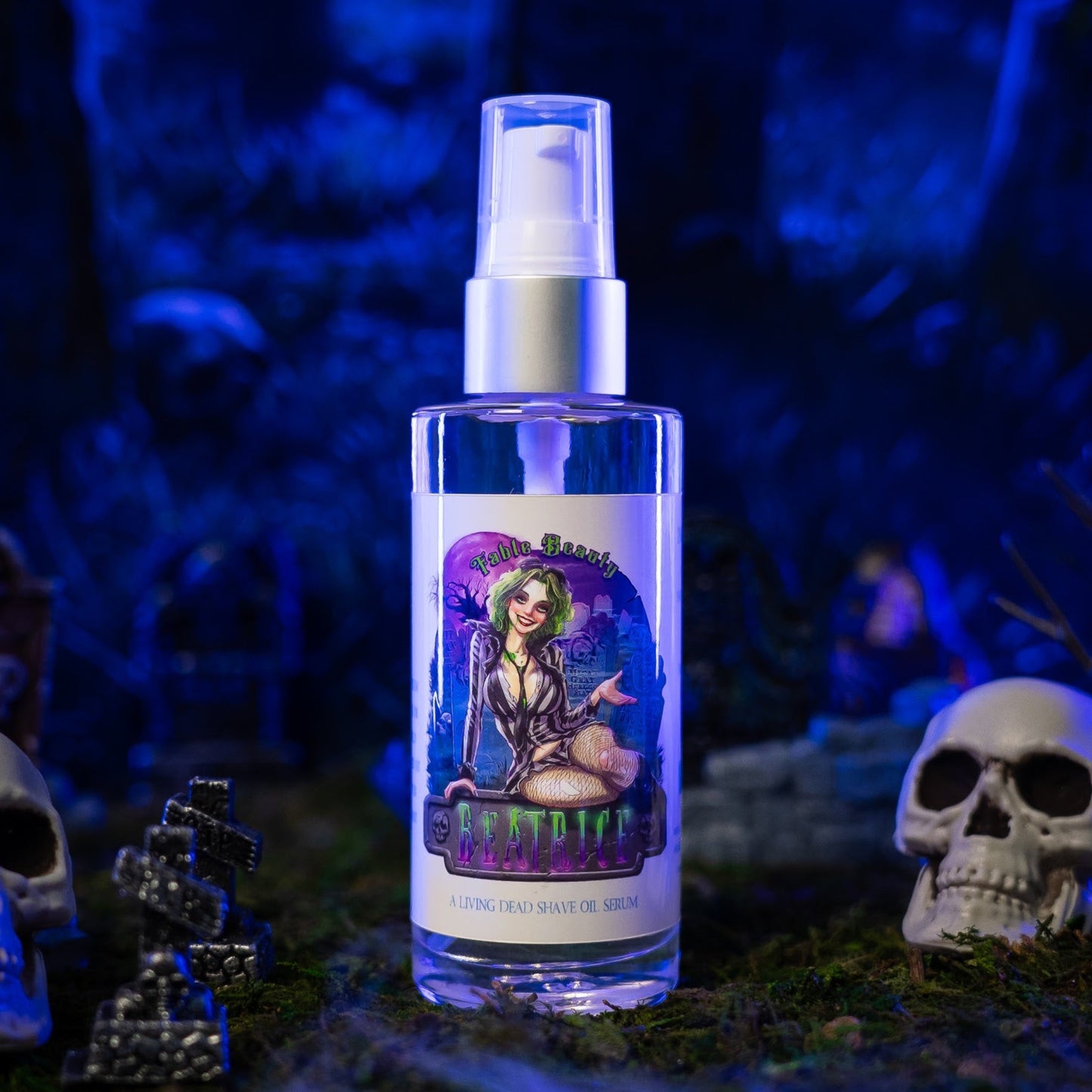 Beatrice - Shave Oil Serum - Green Apple Cider, Roasted Pumpkin, Smashed Berries