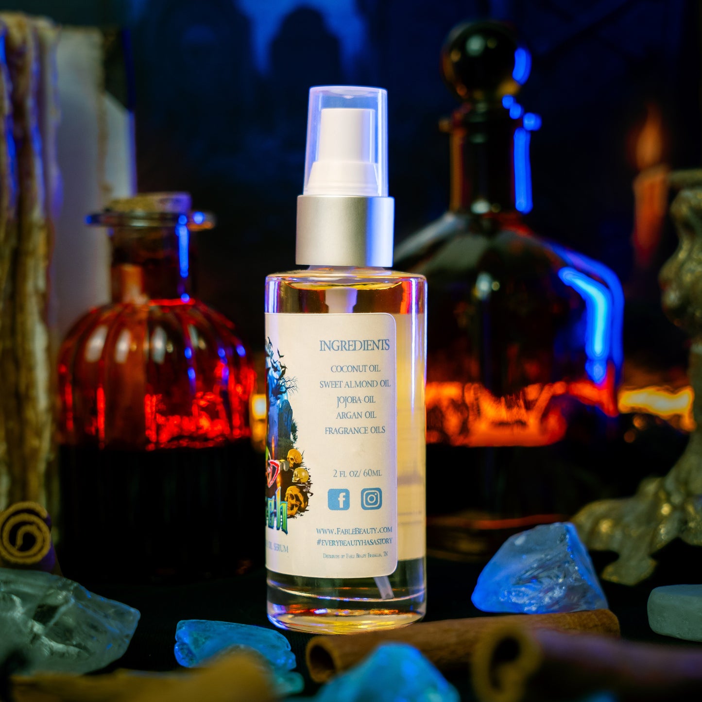 Bad Witch - Shave Oil Serum - Apple Cider Donuts, Pumpkin Butter, Fiery Spices
