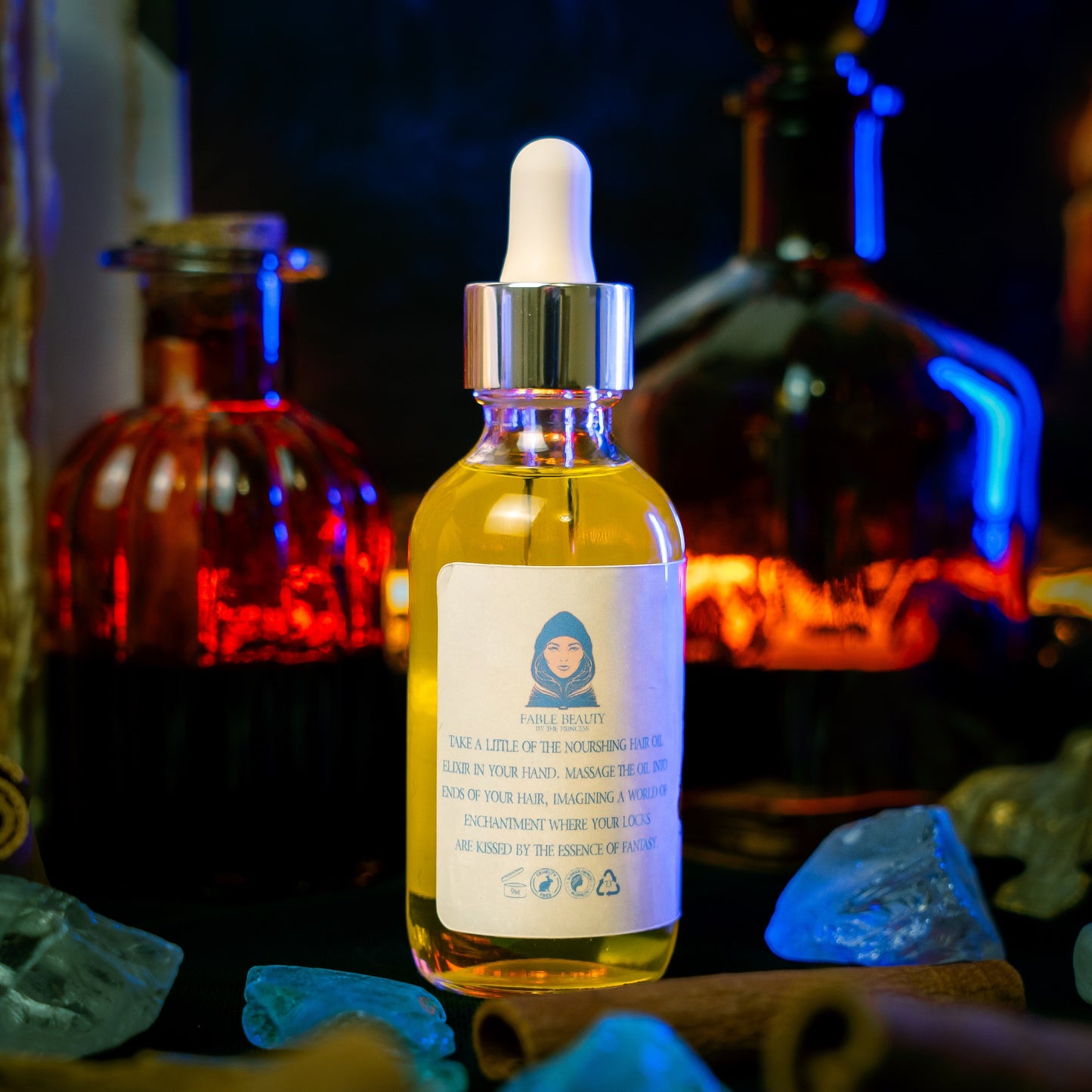 Bad Witch - Hair Oil Elixir - Apple Cider Donuts, Pumpkin Butter, Fiery Spices