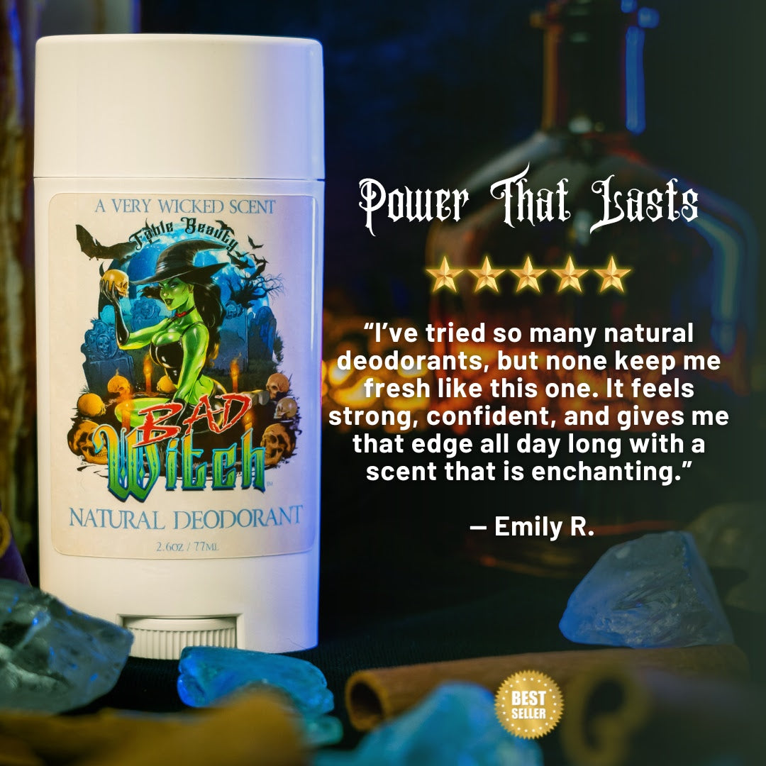 Bad Witch - Natural Deodorant - Apple Cider Donuts, Pumpkin Butter, Fiery Spices