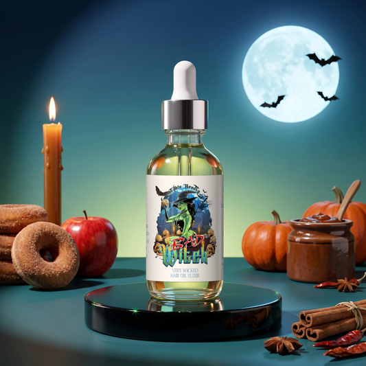Bad Witch - Hair Oil Elixir - Apple Cider Donuts, Pumpkin Butter, Fiery Spices
