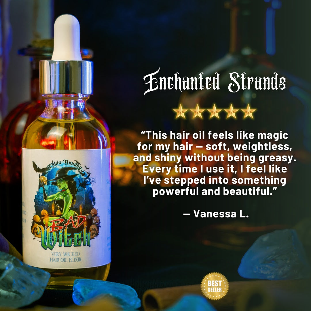 Bad Witch - Hair Oil Elixir - Apple Cider Donuts, Pumpkin Butter, Fiery Spices