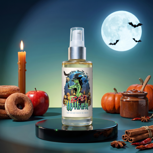 Bad Witch - Shave Oil Serum - Apple Cider Donuts, Pumpkin Butter, Fiery Spices