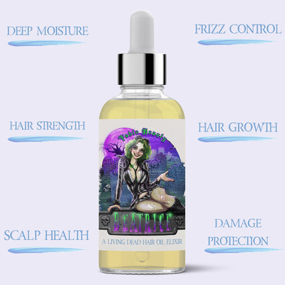 Beatrice - Hair Oil Elixir - Green Apple Cider, Roasted Pumpkin, Smashed Berries