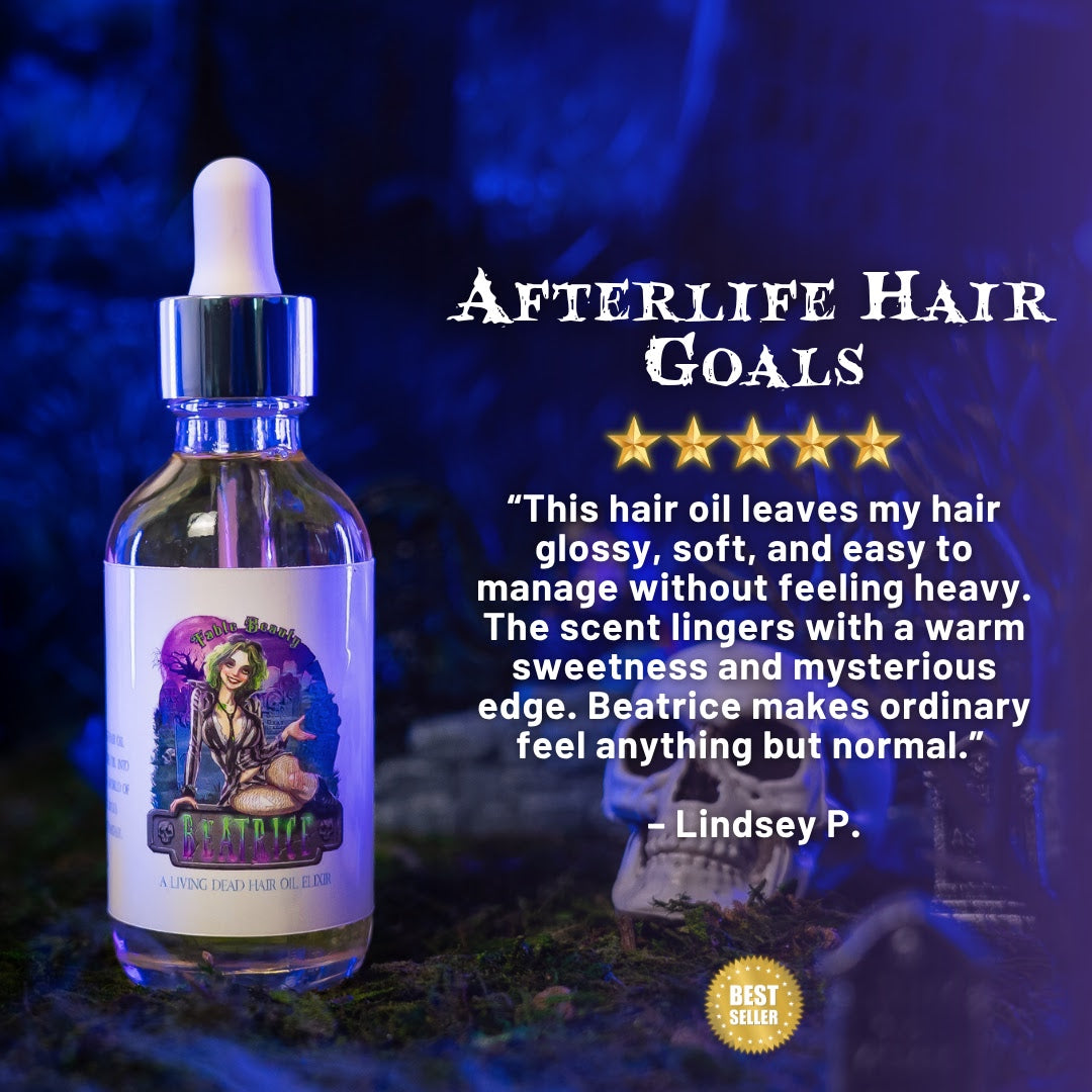 Beatrice - Hair Oil Elixir - Green Apple Cider, Roasted Pumpkin, Smashed Berries