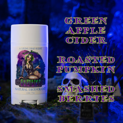 Beatrice - Natural Deodorant - Green Apple Cider, Roasted Pumpkin, Smashed Berries