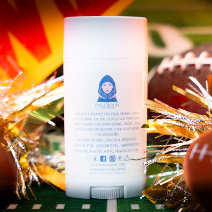 The Cheerleader - Natural Deodorant - Juicy Mandarin, Honeysuckle Buds, and Gentle Sandalwood