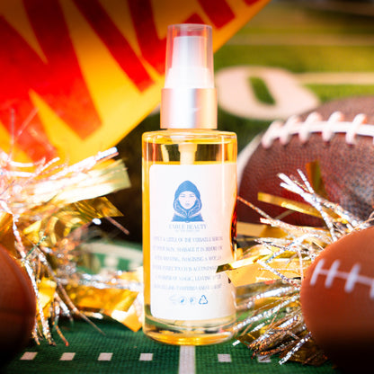 The Cheerleader - Shave Oil Serum - Juicy Mandarin, Honeysuckle Buds, and Gentle Sandalwood