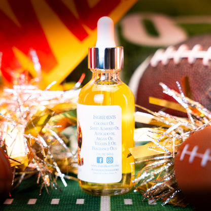 The Cheerleader - Hair Oil Elixir - Juicy Mandarin, Honeysuckle Buds, and Gentle Sandalwood