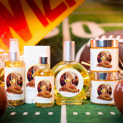 The Cheerleader - Beauty Box - Juicy Mandarin, Honeysuckle Buds, and Gentle Sandalwood