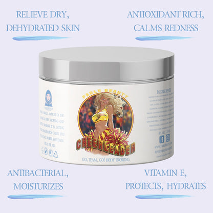 The Cheerleader - Body Frosting - Juicy Mandarin, Honeysuckle Buds, and Gentle Sandalwood